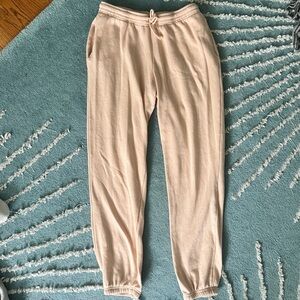 Peach lightweight sweatpants